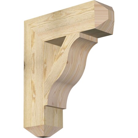 Ekena Millwork Funston Craftsman Rough Sawn Bracket, Douglas Fir, 6"W x 22"D x 26"H BKT06X22X26FST04RDF
